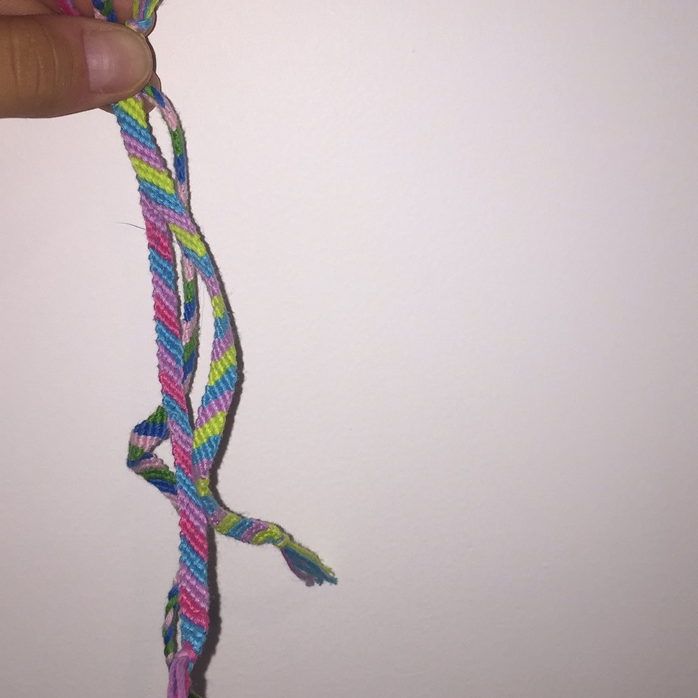 Homemade anklets and bracelets